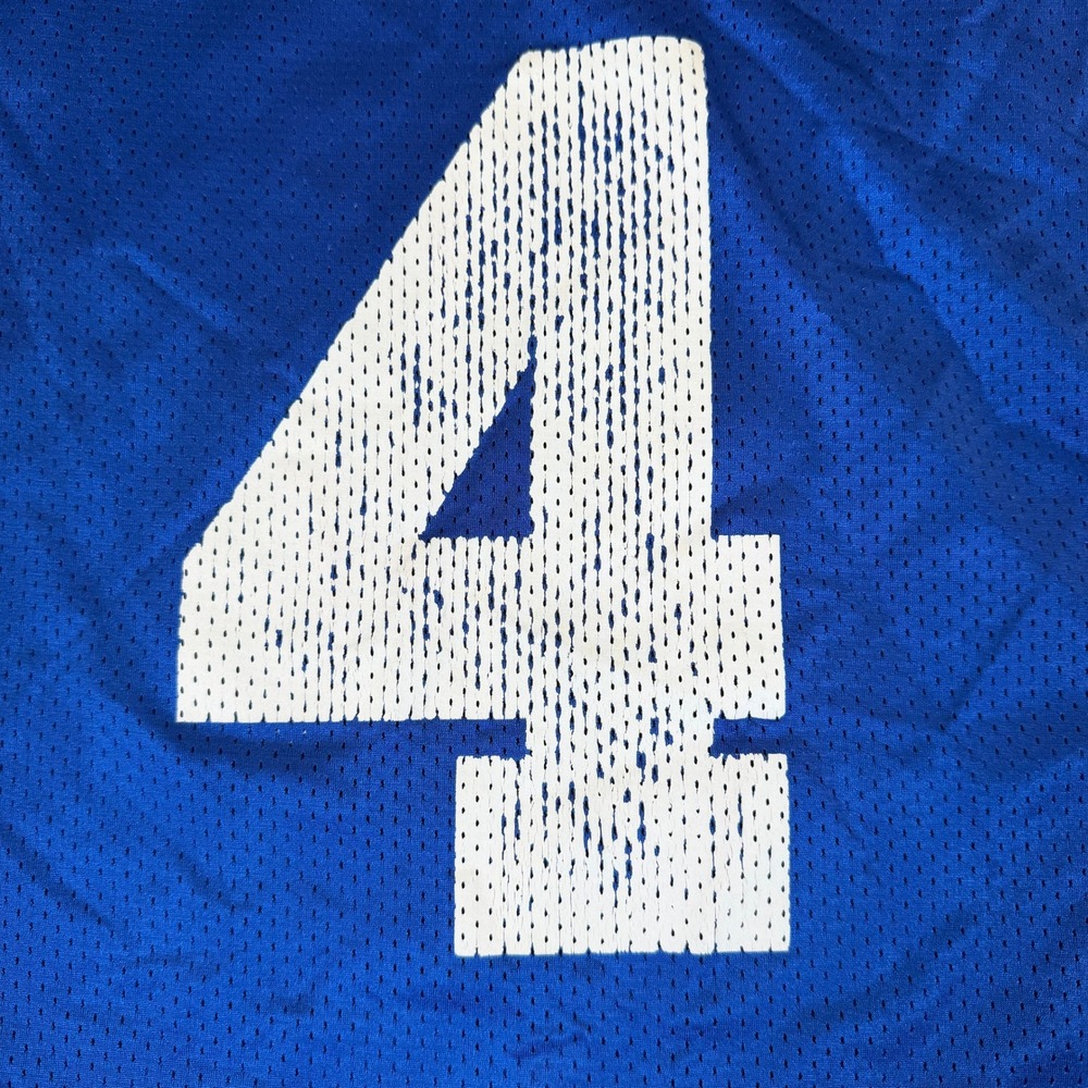 Vintage Logo Athletic Indianapolis Colts Jim Harbaugh 4 Jersey Mens XL NFL #3004
